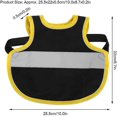 thumbnail image 2 of Chicken Harness Hen, Hen Saddle Apron Pet Reflective Vest Chicken Clothes, Yellow, 2 of 5