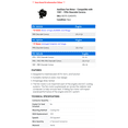thumbnail image 2 of Auxiliary Fan Motor - Compatible with 1987 - 1996 Chevy Corsica 1988 1989 1990 1991 1992 1993 1994 1995, 2 of 2