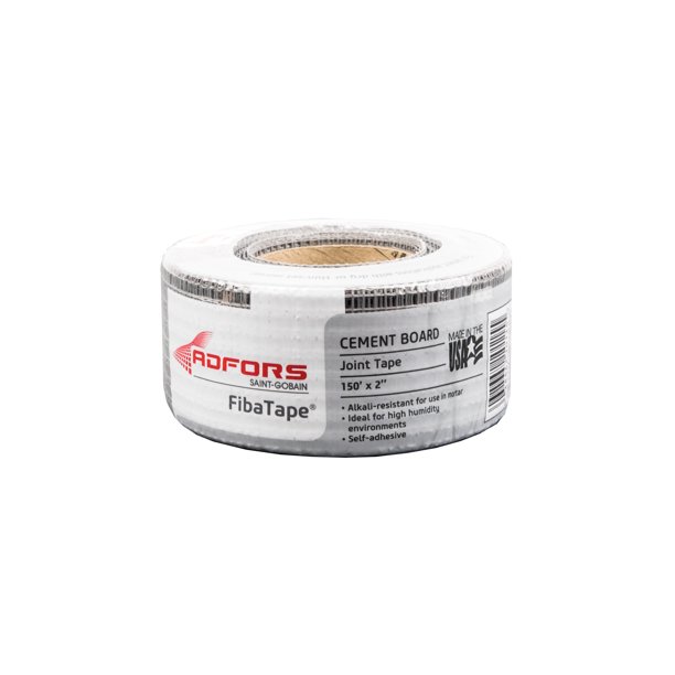 ADFORS FibaTape Cement Board 150 ft. L x 2 in. W Fiberglass Gray Self Adhesive Drywall Tape