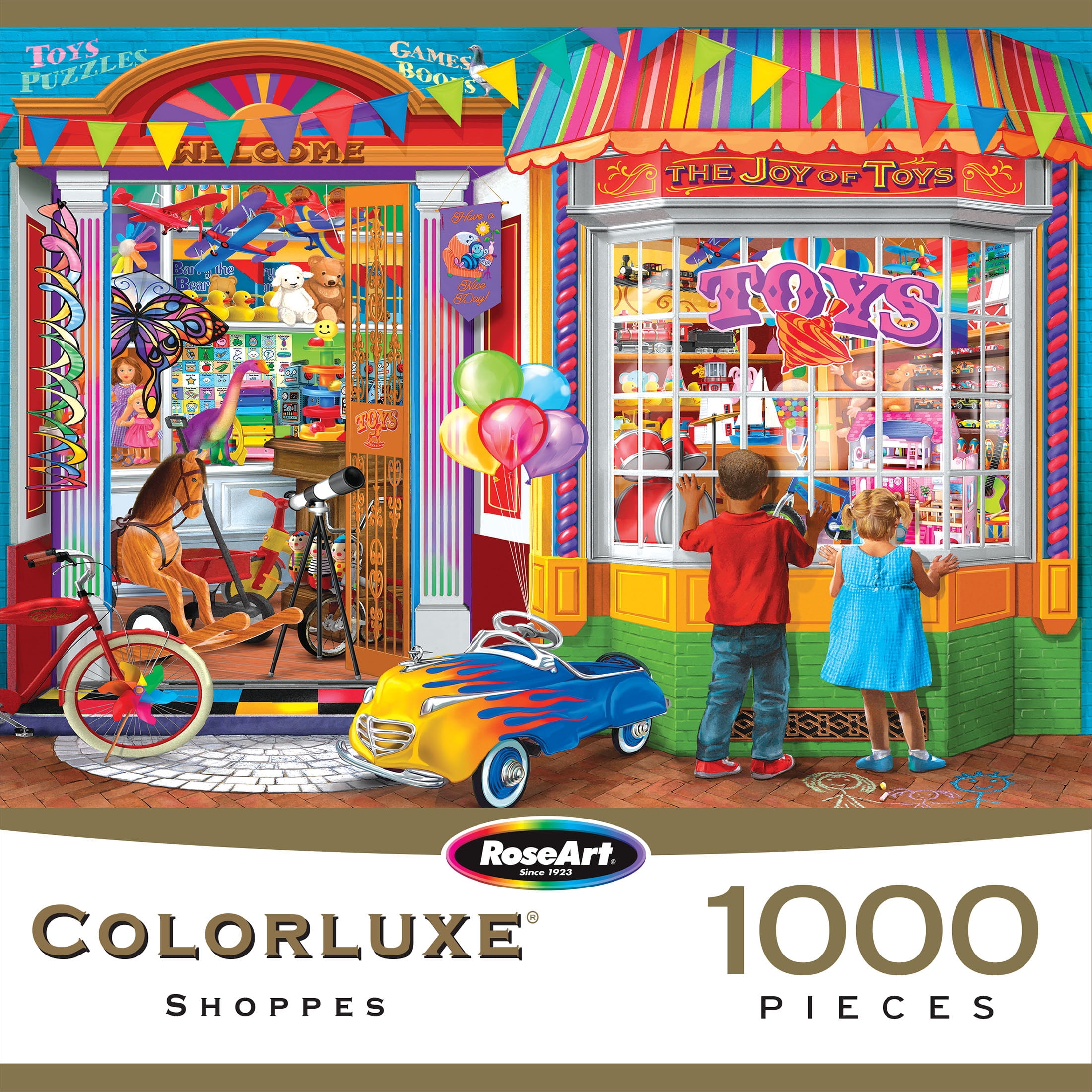 Colorluxe by RoseArt 1,000 Piece Jigsaw Puzzle Assortment