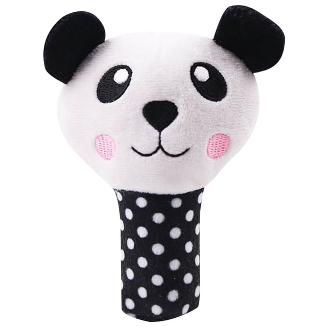Pet Chew Toy Cute Panda Creative Pet Squeaky Toy Pet Plush Toy for Cats Dogs
