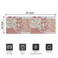 thumbnail image 5 of Pioneer Flower Floral Print Pattern Door Rugs,Washable Non Slip Door Mats Indoor,Decorative Door Mats,Entry Mat Indoor for Entrance,Bedroom,Kitchen,Bathroom,16"x47", 5 of 6