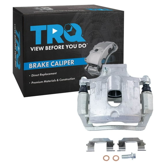 TRQ Rear Disc Brake Caliper RH Right Passenger Side for 05-09 9-7X / 03-08 Ascender / 02-04 Bravada / 02-09 Envoy / 02-06 Envoy XL / 04-05 Envoy XUV / 04-07 Rainier / 03-06 SSR / 02-09 Trailblazer