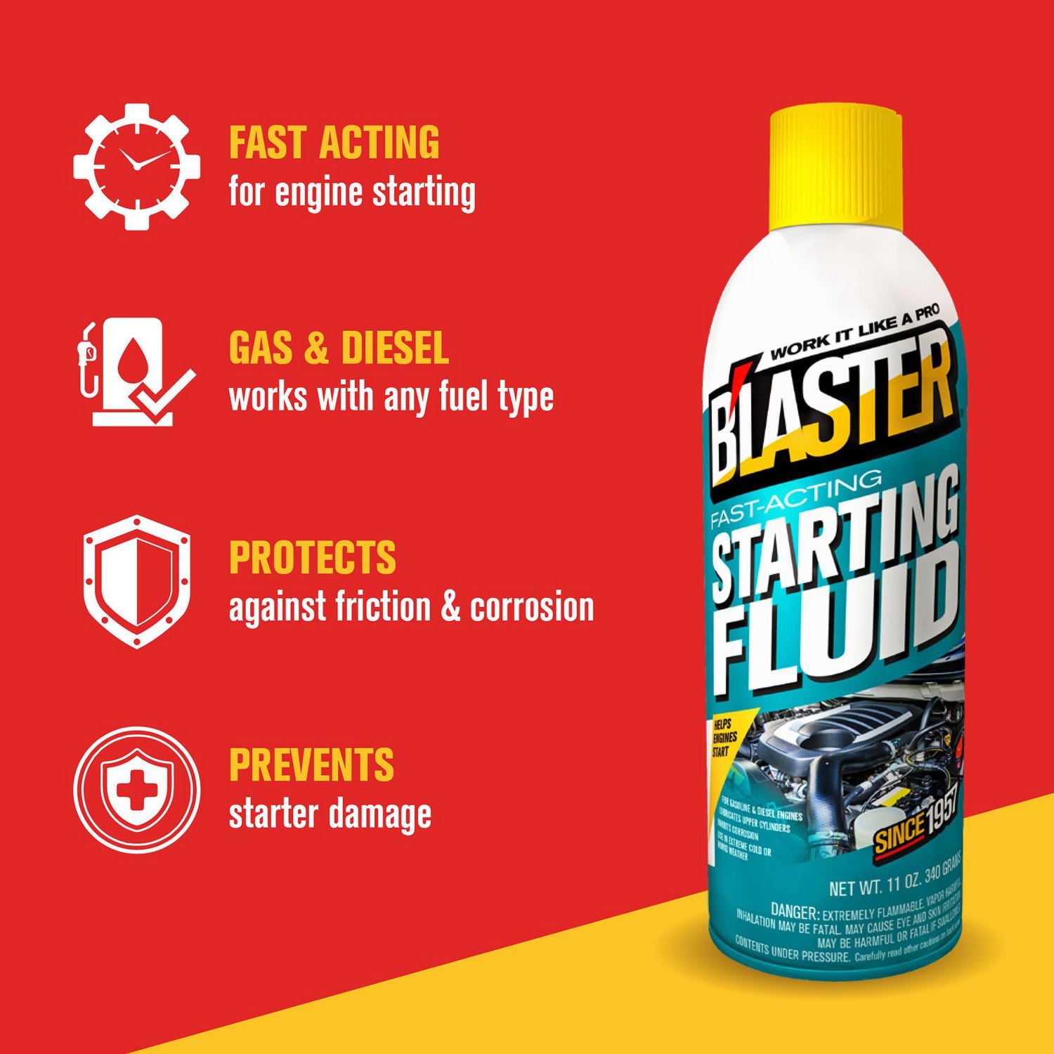 Blaster Starting Fluid - 6 Pack