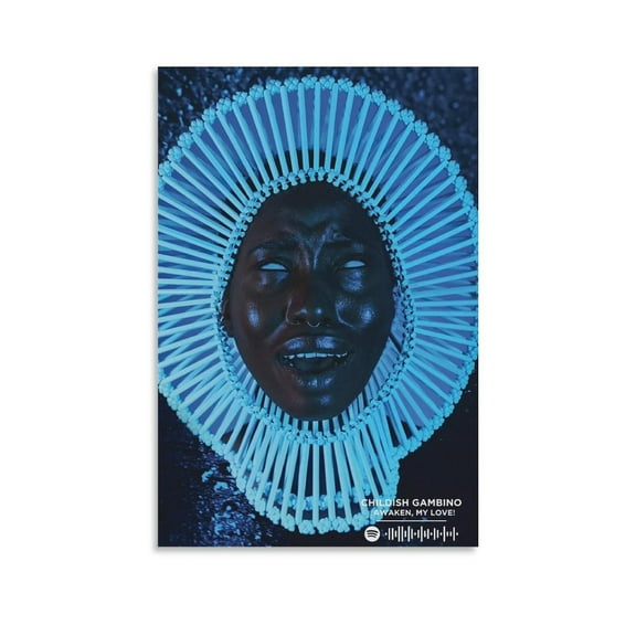 Childish Gambino - Awaken, My Love! Poster Canvas Poster Bedroom Decoration Landscape Office Valentine's Birthday Gift
