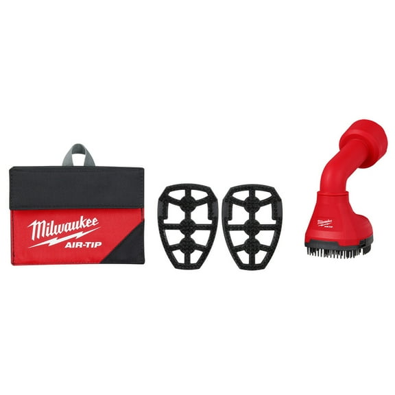 Pack of 1, Milwaukee 49-90-2020 Air-Tip Swiveling Palm Brush
