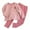 Pink, variant on Dinosaur Girls Girls Footed Pajamas Size 8 Kid's Autumn Winter Homewear Boys Girls Cartoon Printed Long Sleeve T Shirt Long Pants Pajamas Suits Children's Clothing