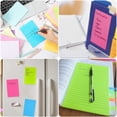 thumbnail image 4 of JILhome 8 Pack Lined Sticky Notes, 4"x6" Ruled Note Pads, 8 Colors Sticky Notepad for Office, Home, Meeting, 45 Sheets/pad, 4 of 7