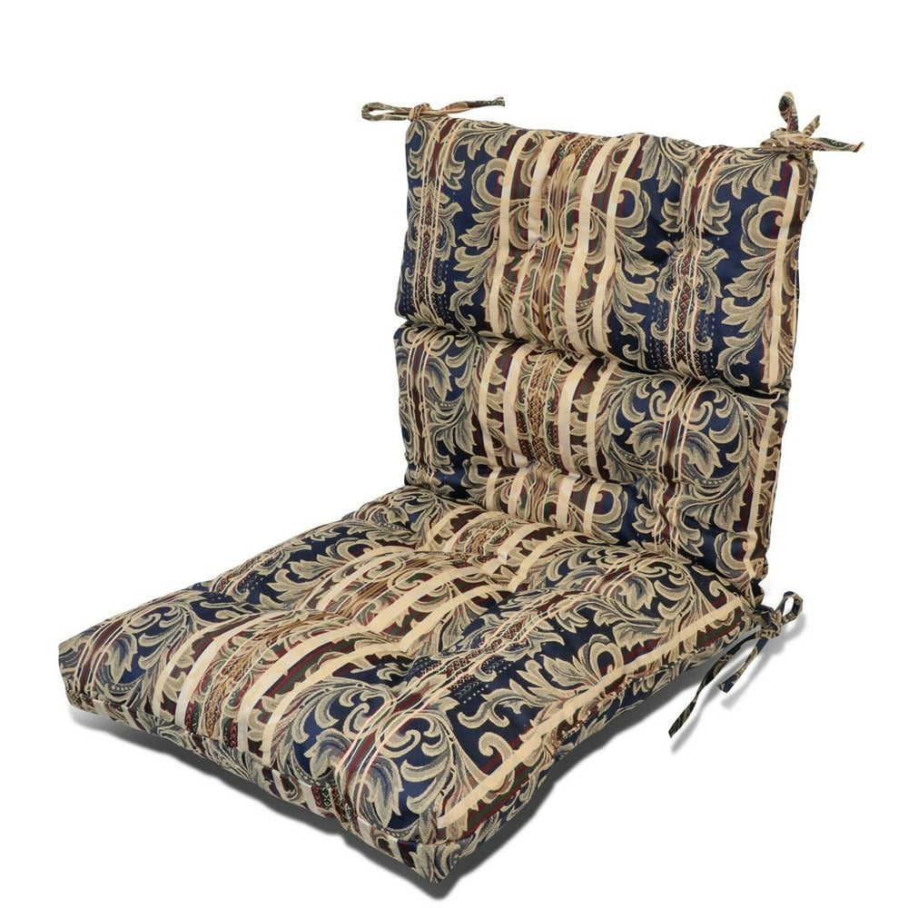 Magshion Outdoor/Indoor Pretty Wicker Seat/Back Chair Cushion Made in