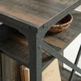 thumbnail image 4 of Sauder® Collection Steel River Bureau d'ordinateur, Finition Carbon Oak®, 427851, 4 of 9