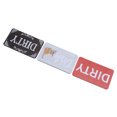 thumbnail image 1 of 3Pcs Dish Washer Refrigerator , Dishwasher  Clean Dirty Sign Double Sided DIY Refrigerator Kitchen Decoration, 1 of 8