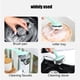 thumbnail image 5 of Pack de 21 bolas de acero inoxidable para depurar bolas | Cepillo de cocina resistente con asa, bolas grandes de alambre, plateado, resistente al óxido, limpiador para ollas y utensilios, fácil de, 5 of 6