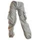 thumbnail image 4 of Pantalones de figura 1/6, pantalones casuales sueltos, elegantes, juguetes de cosplay, regalos, accesorios, cuerpo de muñeca, accesorio de pantalón en Gris verde, 4 of 6