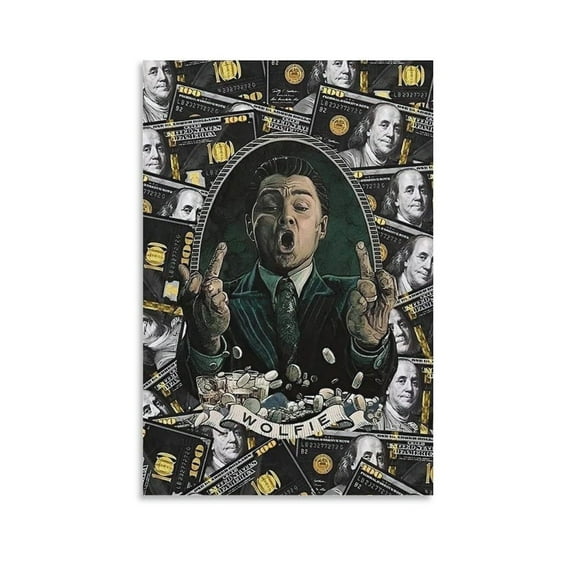 Famous Film Poster Art Classic Movie Canvas Painting Money Canvas Art Poster And Wall Art Picture Print Modern Family Bedroom Decor Posters