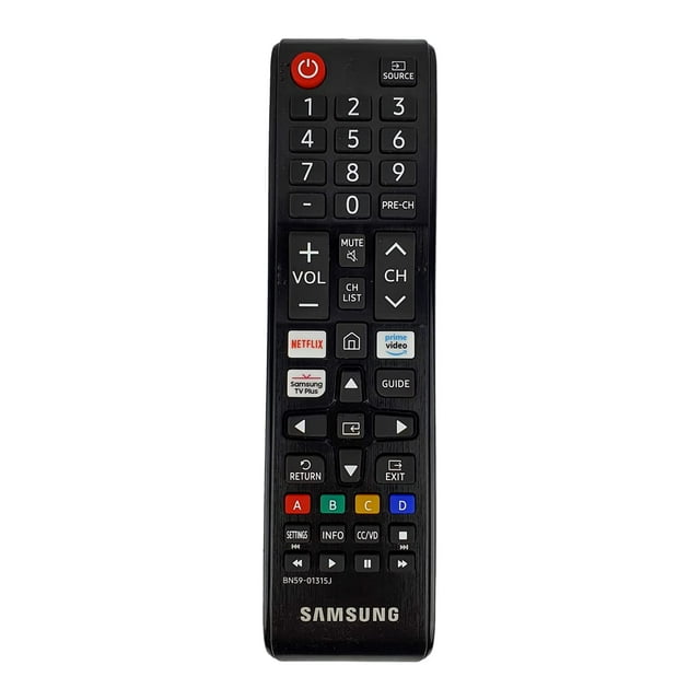 Control remoto Samsung OEM con tecla de acceso directo a Netflix - Negro (BN59-01315J)