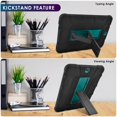 thumbnail image 4 of Funda a prueba de golpes DETUOSI para Samsung Galaxy Tab S2 9.7 2015, 4 of 8