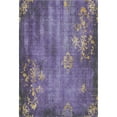thumbnail image 2 of Addison Rugs Mayfield Premium Machine Washable Transitional Floral Purple Rectangle Rug, 3' x 5', 2 of 7