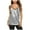 Silver, variant on Bigersell Women Sequin Tank Tops Scoop Neck Sleeveless Sparkly Sequin Camisole Vest Glitter Tops for Club Party Sequined Tanks Pink XL