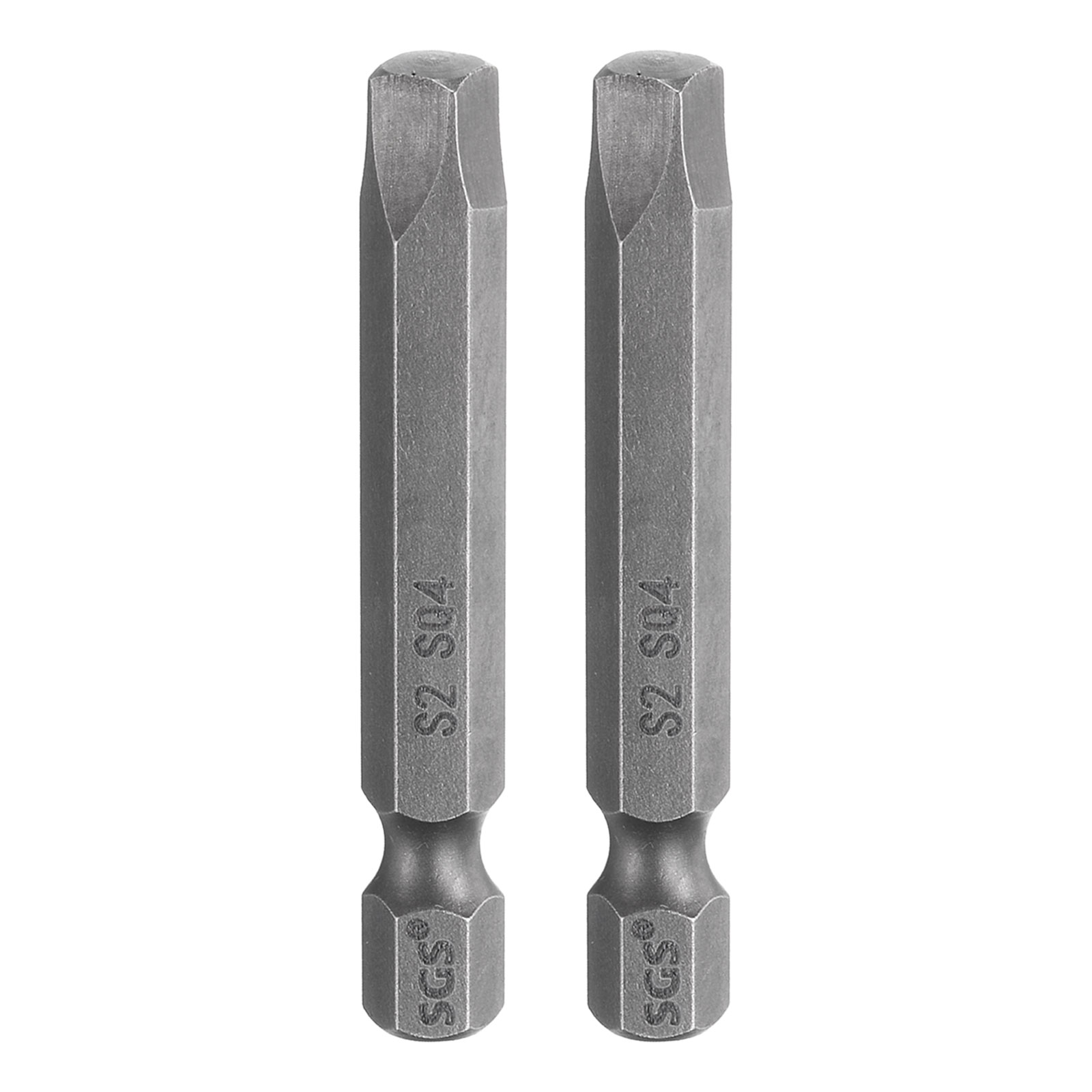 QUARKZMAN T10 Sicherheitsstern-Bits – 2 Stück, Magnetisch, 5-Punkt Torx, 1/4 Zoll Sechskant, 50 Mm Lang