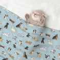 thumbnail image 2 of Sigee Cartoon Doodle Puppy for Pet Blanket for Dog Cat Puppy Blanket Cat Blankets for Small and Medium Pets-Small, 2 of 8