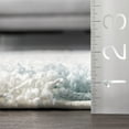thumbnail image 3 of nuLOOM Trellis Cozy Soft & Plush Shag Runner Rug, 2' 8" x 8', Blue, 3 of 9