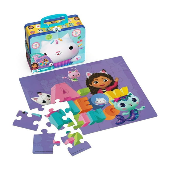 Rompecabezas Kids Puzzles Lata Gabby 48 Piezas
