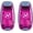 Pink, variant on LED Safety Light (2 Pack) - Clip  Strobe/Running Lights for Runners, , , Walking, Boat, Kayak,  and  - High Visibility Accessories for Your Reflective Gear, Bicycle