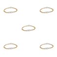 thumbnail image 1 of Sonducket Pulseras de tobillo con cuentas de arroz Cadenas de tobillo Tobilleras delicadas y elegantes para niñas 25 Type2 NO2 Sonducket CBP200709, 1 of 5