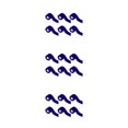 thumbnail image 1 of Cinta de kinesiología Wosthever 6 rollos protección muscular efectiva azul 3,8 cm, 1 of 6