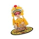thumbnail image 2 of Muñeca de ópera china, estatua de un hombre, figurita, artesanía, chinoiserie, ópera Tang Xuanzong, 2 of 9