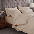 thumbnail image 3 of Superior Egyptian Cotton 300 Thread Count Duvet Cover Set, King/California King, Tan, 3 of 6