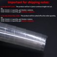 thumbnail image 4 of Paquete de tubos termorretráctiles de PVC para batería 18650 de 1/5/20 m, 10 mm ~ 100 mm, envoltura de película aislante, funda de cable de protección de litio transparente, 4 of 5