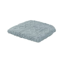 Btomtd Multifunctional Elastic Table Chair and Stool Cover, High-Quality Taffeta Material Household Cushion Cover, Stain Proof and Comfortable Chair Pads, Size 20"x20", Gray