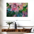 thumbnail image 3 of Elephant Stock Abstract Peonies Wall Art - Horizontal Canvas Wall Art - Living Room Wall Decor - Abstract Canvas - Gray And Green Decor - 39" x 26", 3 of 8