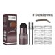 thumbnail image 1 of Eyebrow Shaping Kit Waterproof One Step Perfect Brow Stencils Definer Makeup Set, 1 of 5
