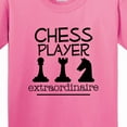 thumbnail image 4 of Inktastic Chess Player Game Youth T-Shirt, 4 of 5