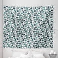 thumbnail image 1 of Tropical Tapestry, Ink Painting Style Exotic Tree Leaf Silhouettes with Colorful Dotted Background, Fabric Wall Hanging Decor for Bedroom Living Room Dorm, 5 Sizes, Multicolor, by Ambesonne, 1 of 1