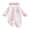 Pink, variant on Cjfdfy Newborn Baby Girl Fall Outfit Little Sister Dot Print Ruffled Long Sleeve Button Footed Romper And Bow Headband Infant Coming Home Outfit Baby Cute Fall Winter Outfits