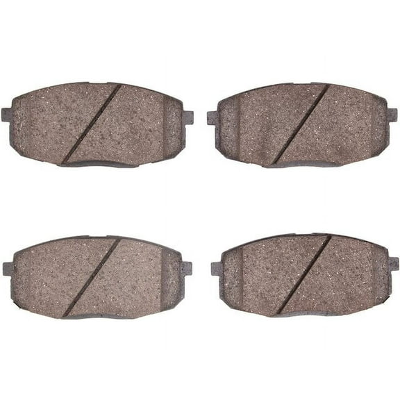 Front Brake Pad Set - Compatible with 2010 - 2013, 2019 - 2022 Kia Forte 2011 2012 2020 2021