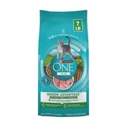 Purina ONE Plus, Indoor Advantage, Dry Cat Food, Turkey, 7 lb Bag, 4 Pack