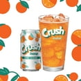 thumbnail image 2 of Crush Caffeine Free Zero Sugar Orange Soda Pop, 12 fl oz, 12 Pack Cans, 2 of 11