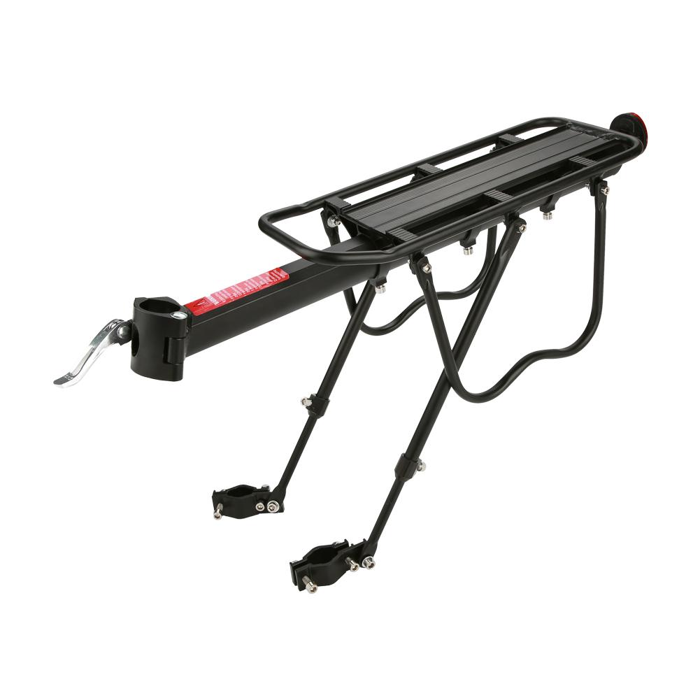 Tebru Bike Seat Rack, Aluminum Alloy Mountain Bike Bicycle Rear Seat