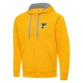 thumbnail image 2 of Men's Antigua Gold St. Louis Blues Victory Full-Zip Hoodie, 2 of 3