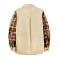 thumbnail image 2 of SPEEDRUN Mens Flannel Shirts Casual Long Sleeve Shirt Jacket for Men Button Down Flannel Plaid Shackets, 2 of 5