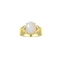 thumbnail image 1 of RYLOS Bagues pour Femmes Bague en Argent Plaqué or 14K 12X10MM Pierre Précieuse & Diamants Idéale pour Milieu Ou Doigt d'Aiguille Bijou Opale d'Octobre Taille 12, 1 of 7