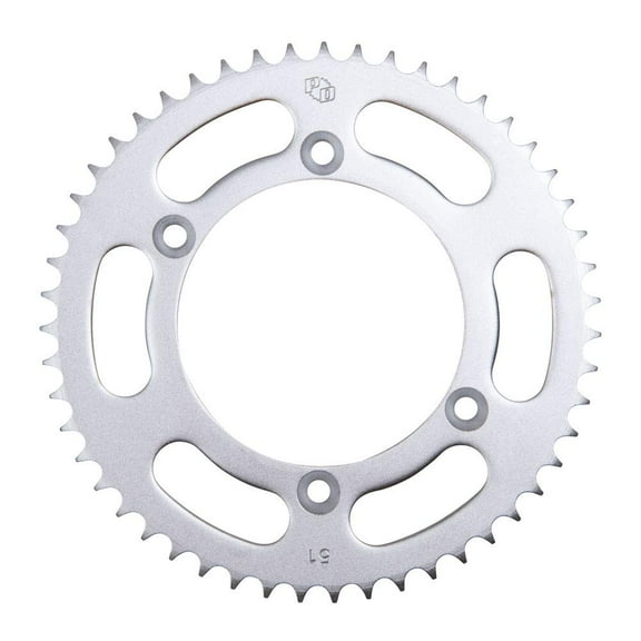 Primary Drive Rear Steel Sprocket 51 Tooth Silver For Suzuki DR-Z 125 2003-2009,2012-2014