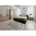 thumbnail image 5 of Ahgly Company Machine Washable Indoor Square Contemporary Army Brown Area Rugs, 8' Square, 5 of 7