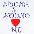 thumbnail image 2 of CafePress - NOUNA AND NOUNO LOVE ME Infant Bodysuit - Baby Light Bodysuit, Size Newborn - 24 Months, 2 of 4