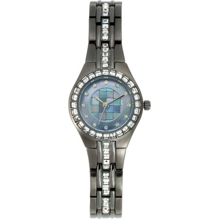 Elgin Adult Female Dress Mosaic Dial Watch in Stainless Steel