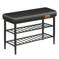 thumbnail image 1 of VASAGLE EKHO Collection - Shoe Bench, Storage Bench, Shoe Rack Entryway, Ink Black, 1 of 10